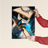 Cyber Mage – Futuristic Sorcerer Poster